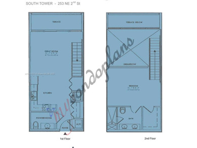 Stylish and spacious bi-level loft-style condo in the exclusive