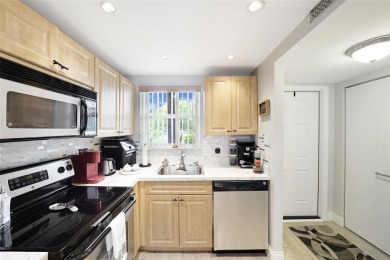Beautifully remodeled 2-bedroom, 2-bath unit on the 1st floor