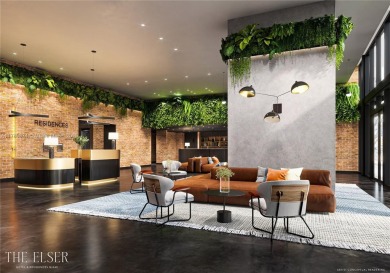 Beautifully furnished 1-bedroom at The Elser, located on the