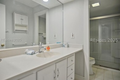 Nicely remodeled first floor villa with pool view, granite