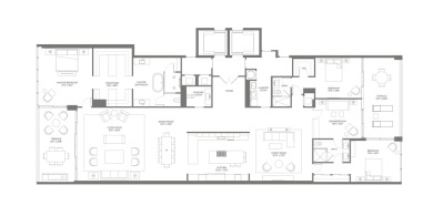 Penthouse 2 at Boca Beach Residences is a rare, fully furnished