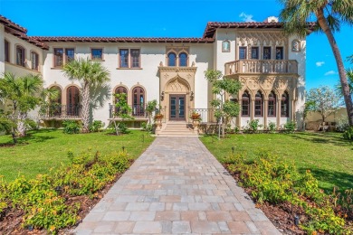 Perfectly nestled in the estates of Palm Island, a Mediterranean