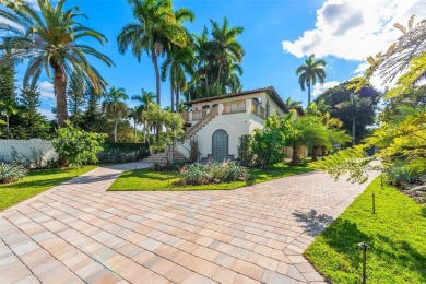 Perfectly nestled in the estates of Palm Island, a Mediterranean
