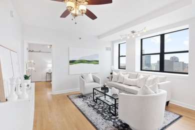 Sprawling high floor two bedroom, two bathroom condo with prime