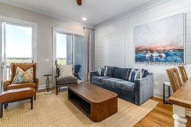 Located in a private waterfront gated community on Broad Creek