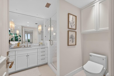 This spacious three-bedroom, three-bathroom first-floor Ocean