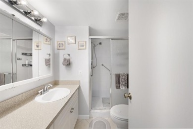 Beautifully remodeled 2-bedroom, 2-bath unit on the 1st floor