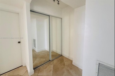 This is a big unit on the third floor, facing east, partial