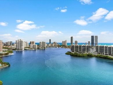 Commanding the skyline of Aventura, this Peninsula II penthouse