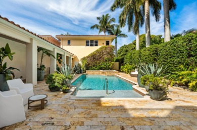 Palm Trail, Delray Beach, Florida. On tree-lined Palm Trail