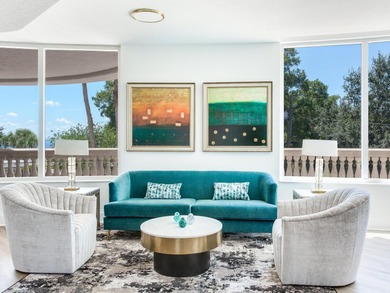 This is a magnificent condo, an entire half floor with almost 1