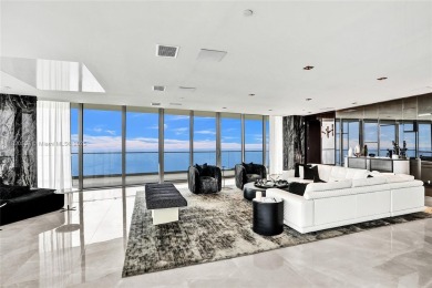 This extraordinary corner unit with unobstructed views,  Armani