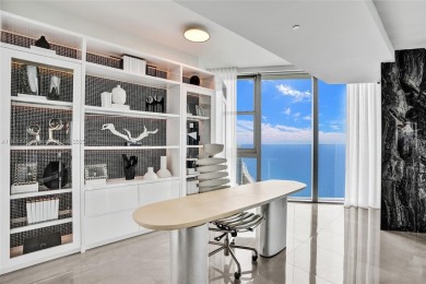 This extraordinary corner unit with unobstructed views,  Armani