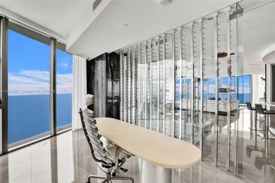 This extraordinary corner unit with unobstructed views,  Armani