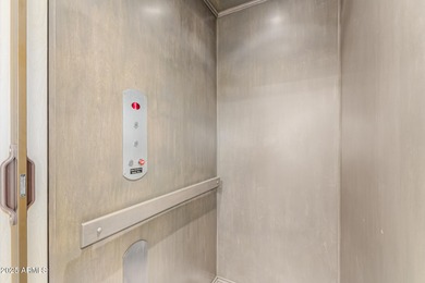 Picturesque Pinnacle Peak mountain, sunset and city light views