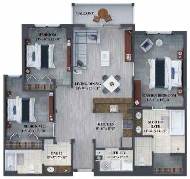 Motivated Seller - Spacious 3-Bedroom Condo on the 5th Floor!
