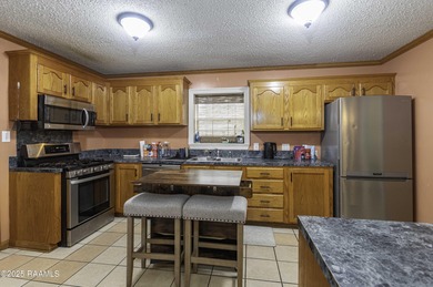 Acadian Style solid metal frame home with metal roof situated on