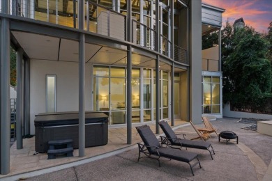 Perched high atop the Mississippi River bluff, this