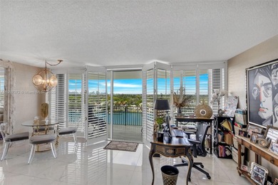 Soak in stunning Intracoastal sunsets from this rare 7th-floor