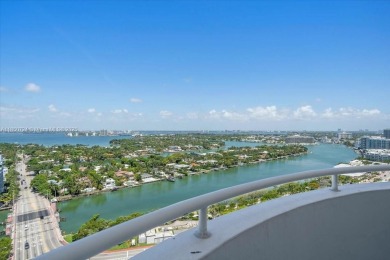 This high-floor residence at La Gorce Palace offers one of the