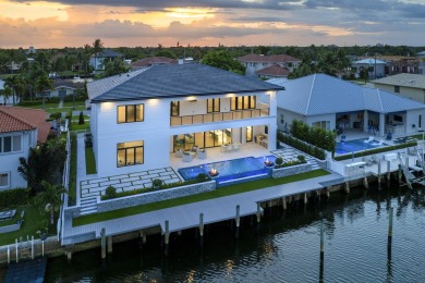Modern Waterfront Estate in The Village of North Palm Beach