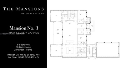 GLAMOROUS MANSION No.3 ON FISHER ISLAND SPECIALLY DESIGNED FOR