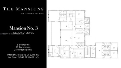 GLAMOROUS MANSION No.3 ON FISHER ISLAND SPECIALLY DESIGNED FOR