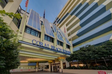 This Coral Beach furnished 1 BR/1 BA DIRECT OCEANFRONT PENTHOUSE