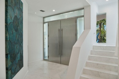 An architectural masterpiece, this Frank Lloyd Wright-inspired