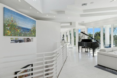 An architectural masterpiece, this Frank Lloyd Wright-inspired