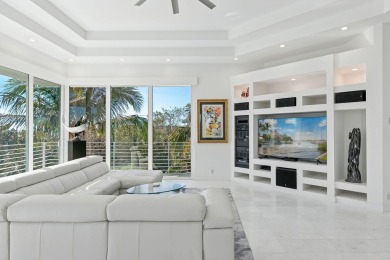 An architectural masterpiece, this Frank Lloyd Wright-inspired