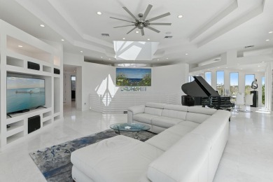 An architectural masterpiece, this Frank Lloyd Wright-inspired