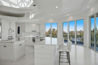 An architectural masterpiece, this Frank Lloyd Wright-inspired