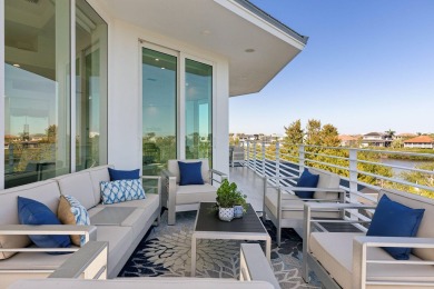 An architectural masterpiece, this Frank Lloyd Wright-inspired