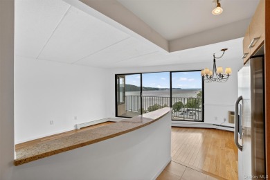 Set high above the Hudson, this stylishly upgraded 1-bedroom
