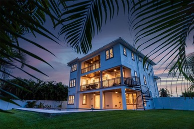 Built in 2021, this modern Mediterranean villa style home with