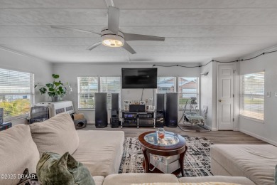 This intracoastal access canal front home presents endless