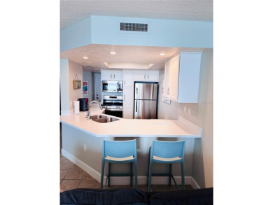 Sixth floor oceanfront unit on a quiet no-drive stretch of Ponce