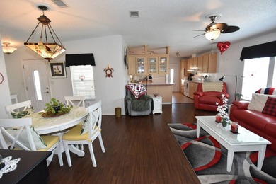 Open floor plan with lots of storage. Vinyl siding, long and