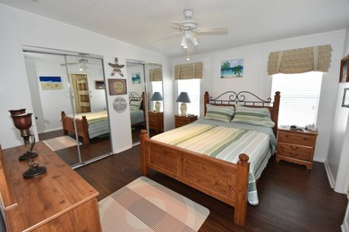 Open floor plan with lots of storage. Vinyl siding, long and