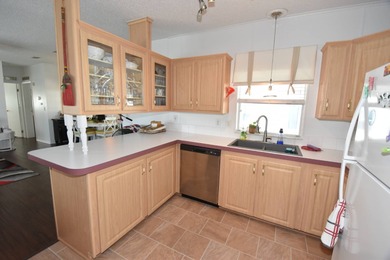 Open floor plan with lots of storage. Vinyl siding, long and