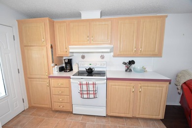 Open floor plan with lots of storage. Vinyl siding, long and