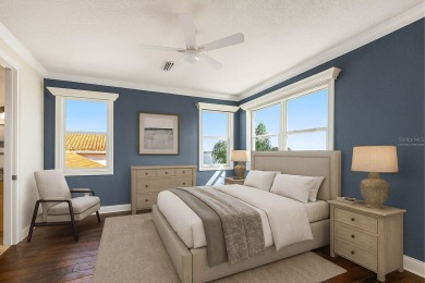 This elegant Spanish Mediterranean residence captures the heart