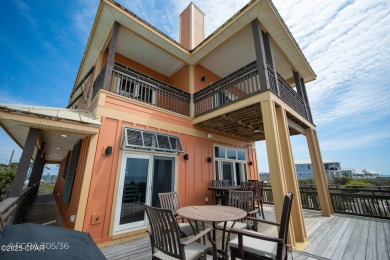 This stunning Gulf-front home on the north end of Cape San Blas
