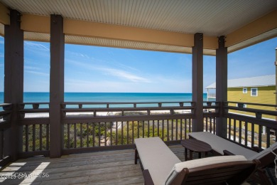 This stunning Gulf-front home on the north end of Cape San Blas
