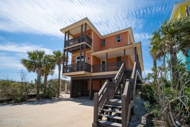 This stunning Gulf-front home on the north end of Cape San Blas