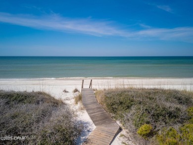 This stunning Gulf-front home on the north end of Cape San Blas