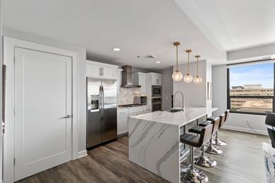 Desirable open floor plan at the luxury Marina Condominiums in