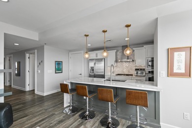 Desirable open floor plan at the luxury Marina Condominiums in