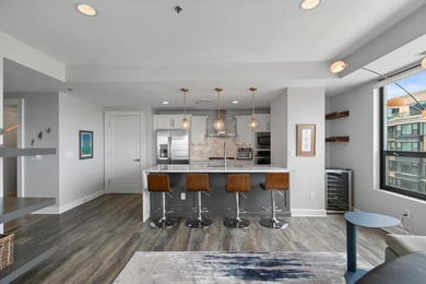 Desirable open floor plan at the luxury Marina Condominiums in